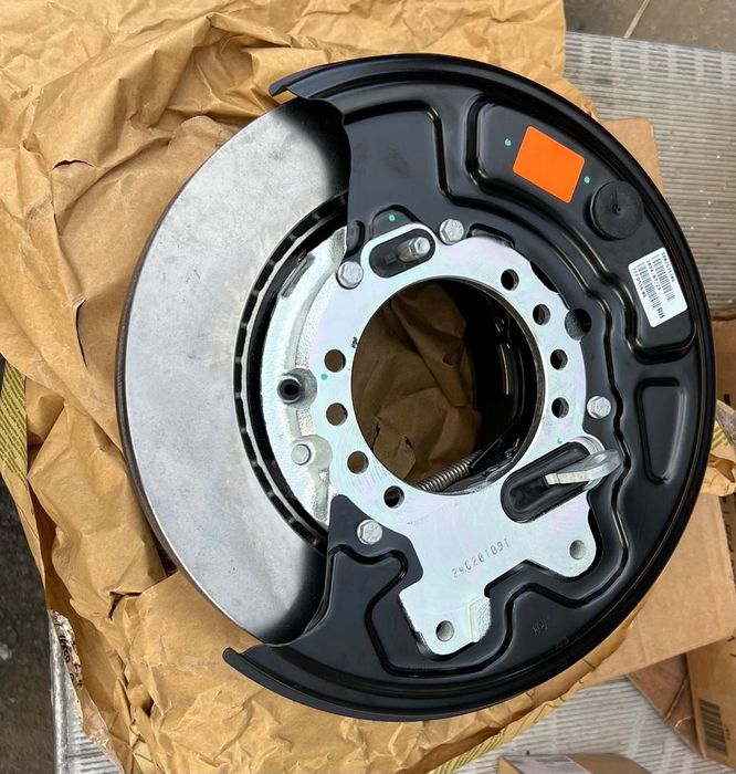 komplet tarcze klocki szczęki iveco daily 72c tył