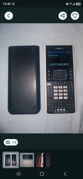 Calculadora TI-nSpire CX