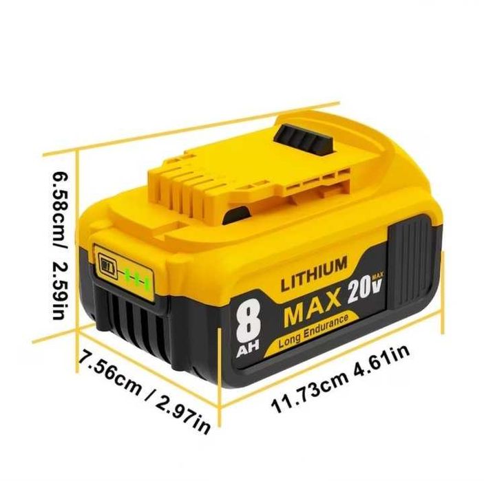 продам батарею DeWALT 20 v  8000mAh