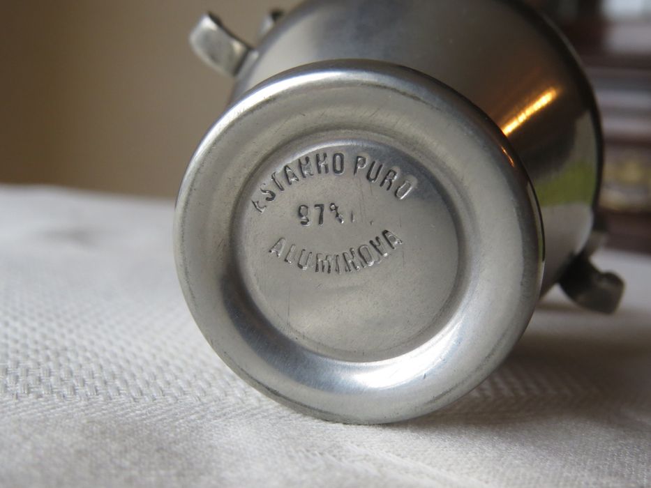 Peças em estanho 95% e 97%