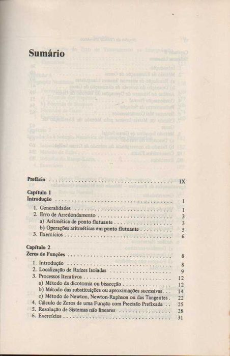 Noções de Cálculo Numérico: Guia Didático para Engenharia e Ciências