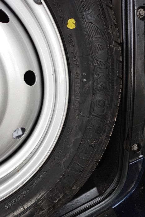 Запаска НОВАЯ, ОРИГИНАЛ, с Subaru Forester 215/60/R16/ 6.5J