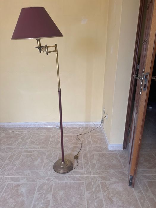 Candeeiro de pé vintage