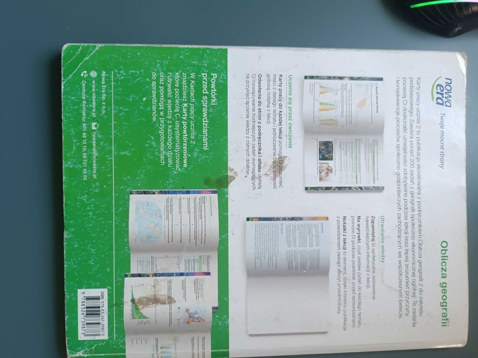 karty pracy do geografii