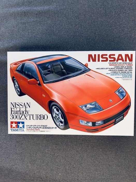 Samochód Nissan 300 ZX Turbo model do sklejenia Tamiya 24087