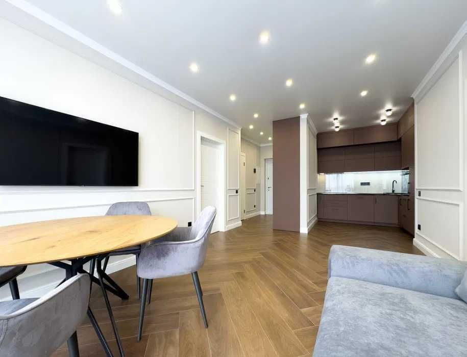 Продаж 2к квартира з ремонтом 70м2 в ЖК Славутич 2.0 Осокорки Славутич Позняки Харківська Seven River Stone