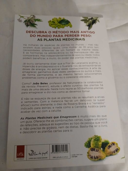 As plantas medicinais que emagrecem -João Beles