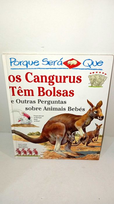 Porque será que os cangurus têm Bolsas e outras perguntas Animais