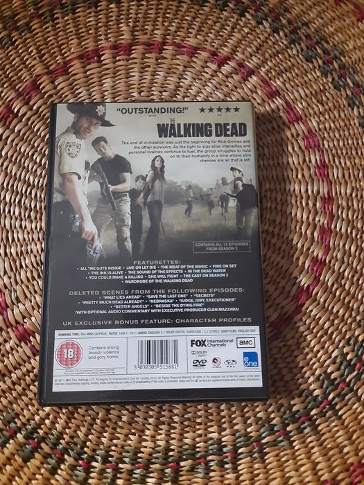 DVD z serialem The Walking dead - The Complete second sezon