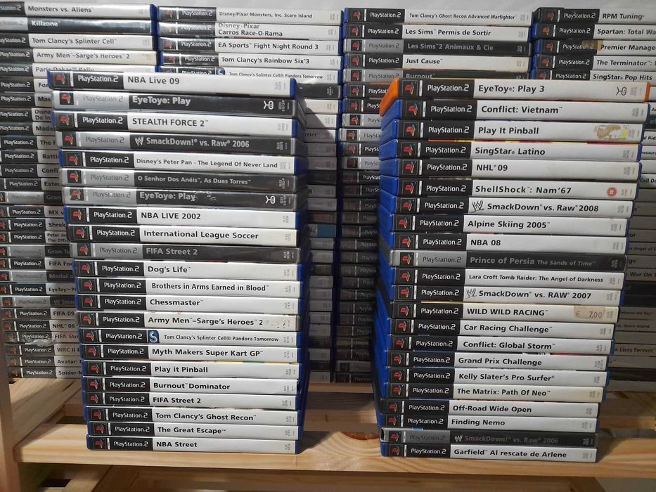 PS2] 200 Jogos TIROS/GUERRA/AÇÃO (Vendo à Unidade - Ver Preços ↓) Penha De  França • OLX Portugal