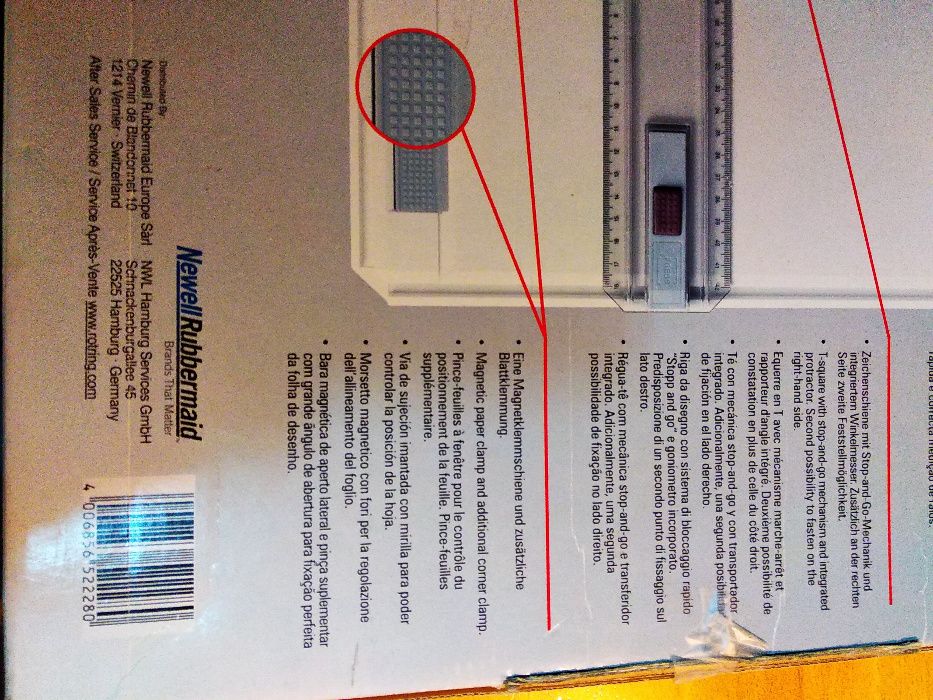 Rotring prancha desenho A3 profil Nova