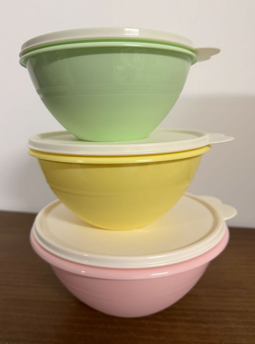 3 Caixas 775ml + 1.1L + 1.75L Tupperware