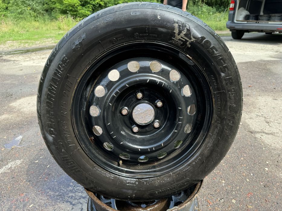 Продам диски з гумою R15 195/65  5/114 Huindai Kia