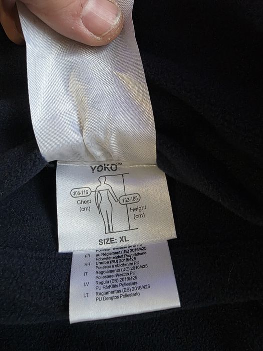 Kamizelka ostrzegawcza na polarze. Roz xl