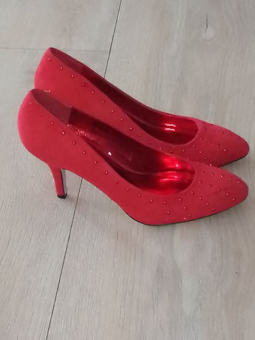 Buty damskie zamszowe r 40.