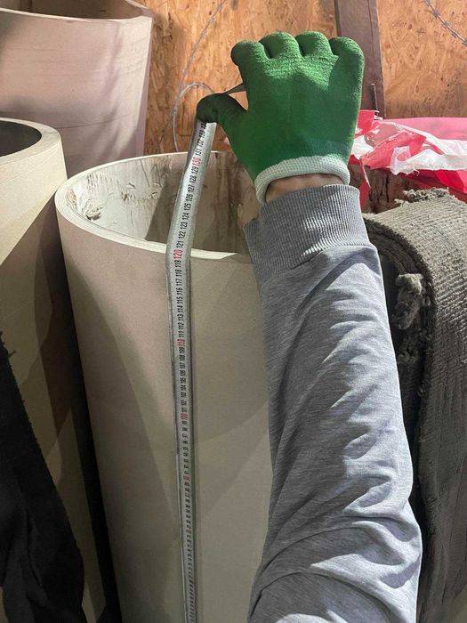 Опалубка кругла, для колон, стовпчатих фундаментів