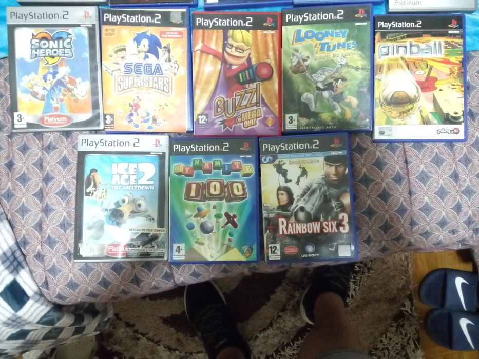Jogos PlayStation 2 originais preço unitário
