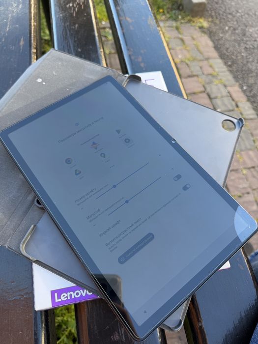 Планшет Lenovo Tab М10 Plus (3rd Gen) 4/128 LTE Storm Grey (ZAAN0019UA) + чохол в комплекті!