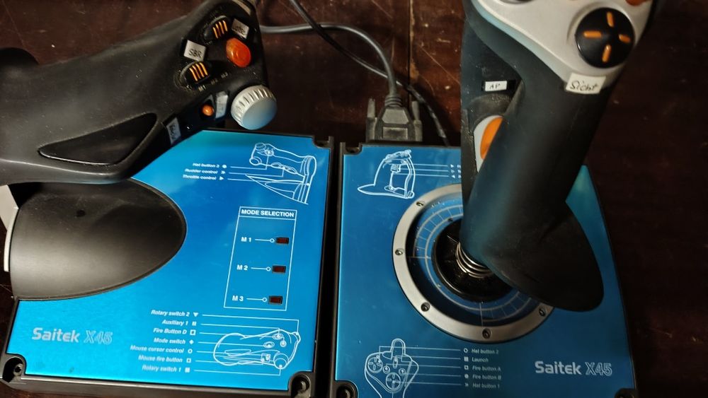 Jojstick do komputera lotniczy