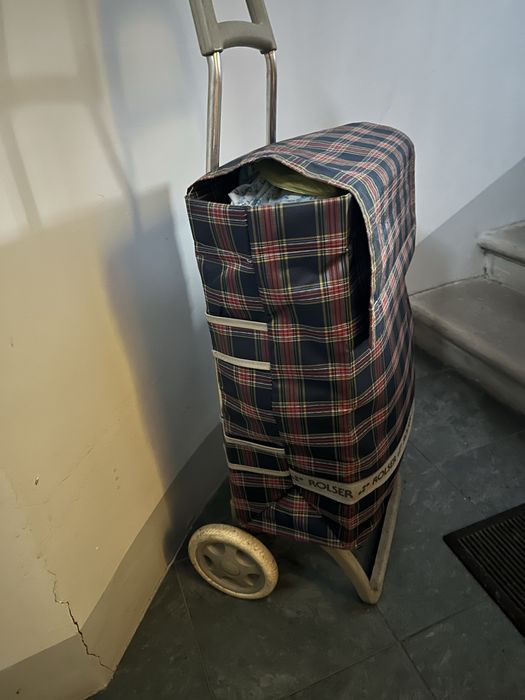 Wózek na zakupy Rolser – lekki, składany