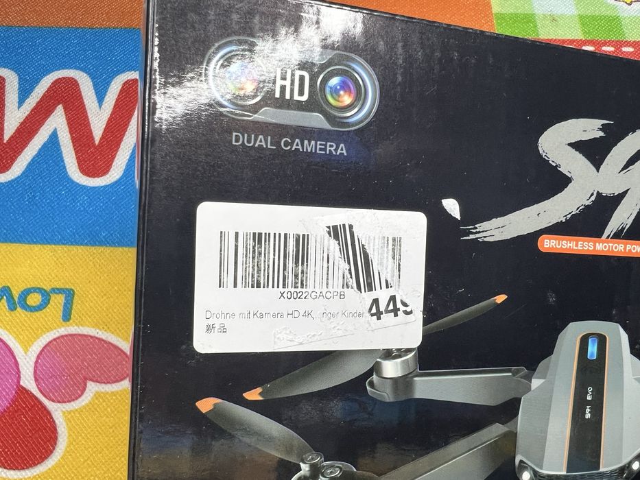 Nowy dron S91 z kamerą 4K 2 aku, szybki