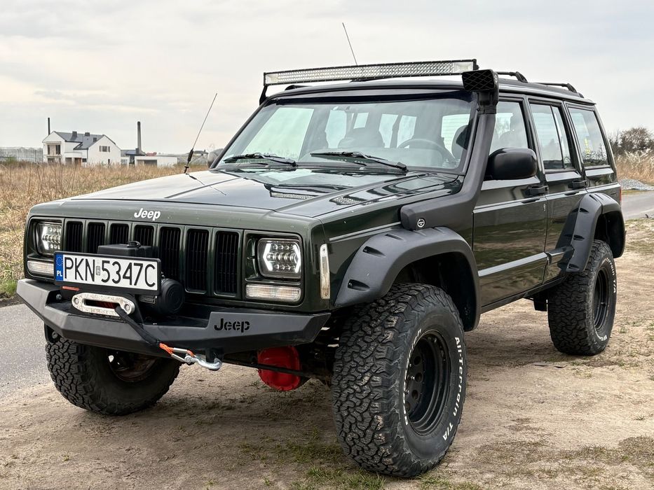 Jeep Cherokee XJ 4.0 1998r po lifcie LPG Ładny Stan Doposażony Lift 2,5cala