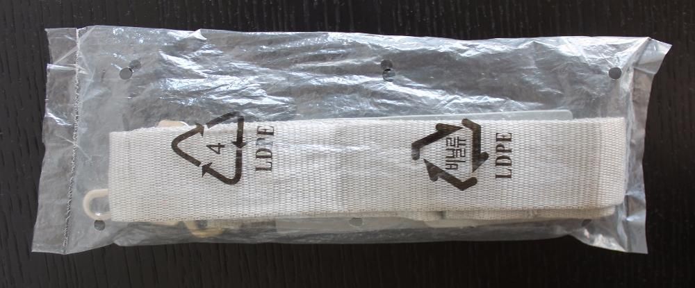 Fivelas ajustáveis de montar a tiracolo em bolsas, malas ou mochila