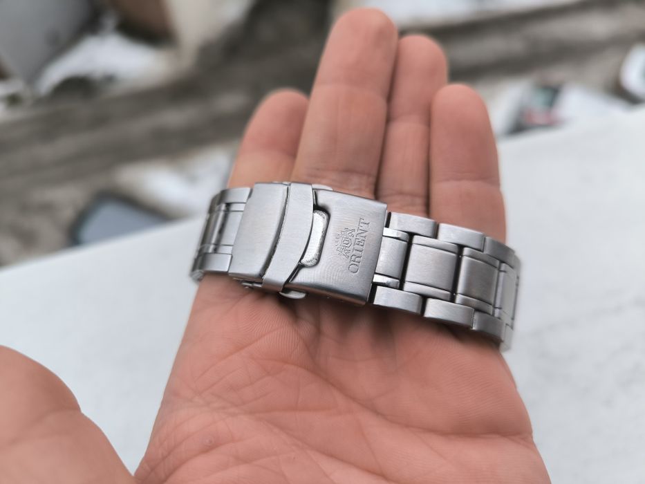 Najnowsza generacja zegarek orient multi year cesarski patelnia zieleń