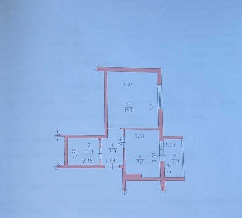 1-кімнатна квартира за адресою вул. Фруктова (площа 33 м²) - Atlanta.ua - фото 8
