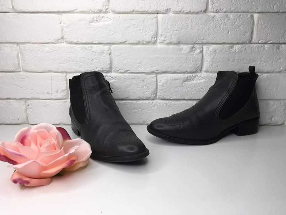 Botki skorzane Tamaris Rozmiar 38