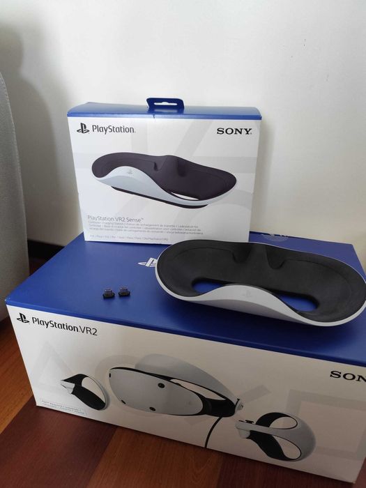 PSVR2 + Adaptador PC + Base Carregamento + Garantia