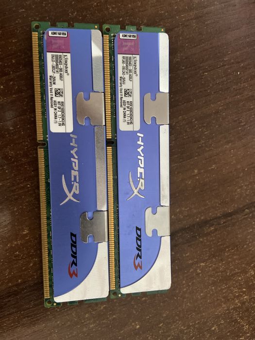 Kingston hyperx 8 gb ram ddr3 1600mhz