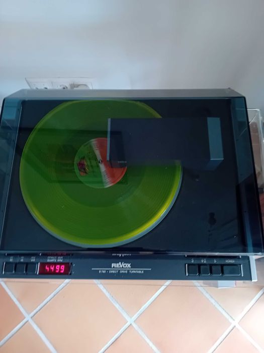revox B790 turntable linear tracking