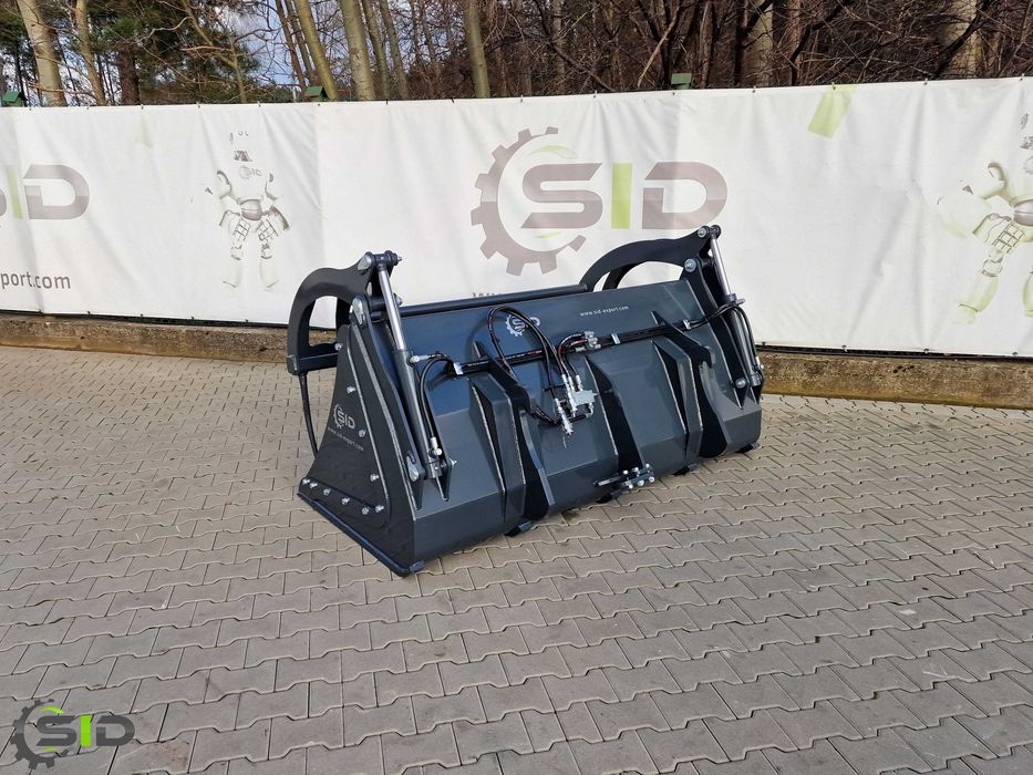 Łyżko krokodyl ząb kuty XXL, rekin 2,2 m, 1,75 m3 [LKXXL3] SID