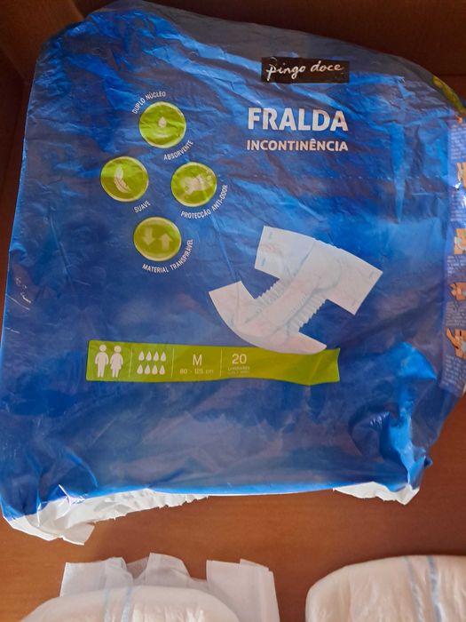 Fraldas de incontinência