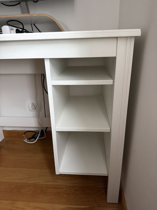 Secretária mesa BRUSALI IKEA branca