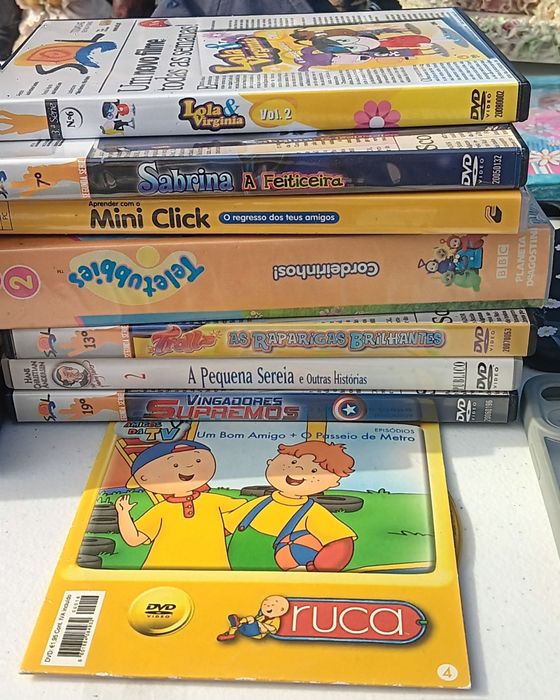 Dvd's de filmes infantis