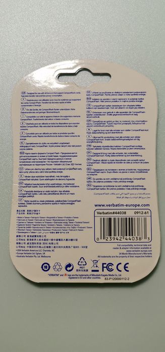 Cartão CF 2GB (7 unidades)