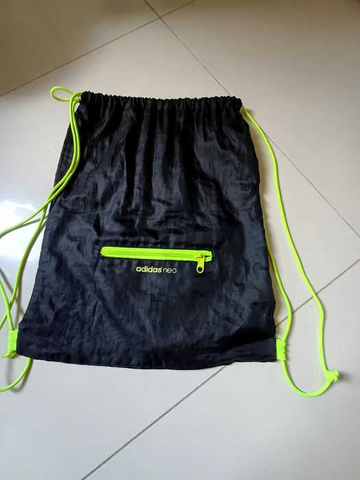 Czarny worek sportowy Adidas