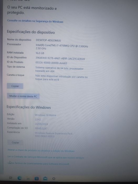 Portátil HP 17polegadas