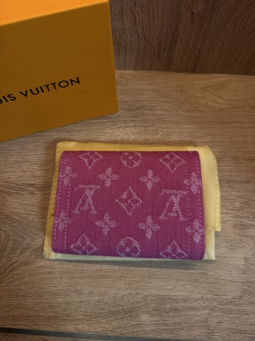 Гаманець Louis Vuitton у денімі