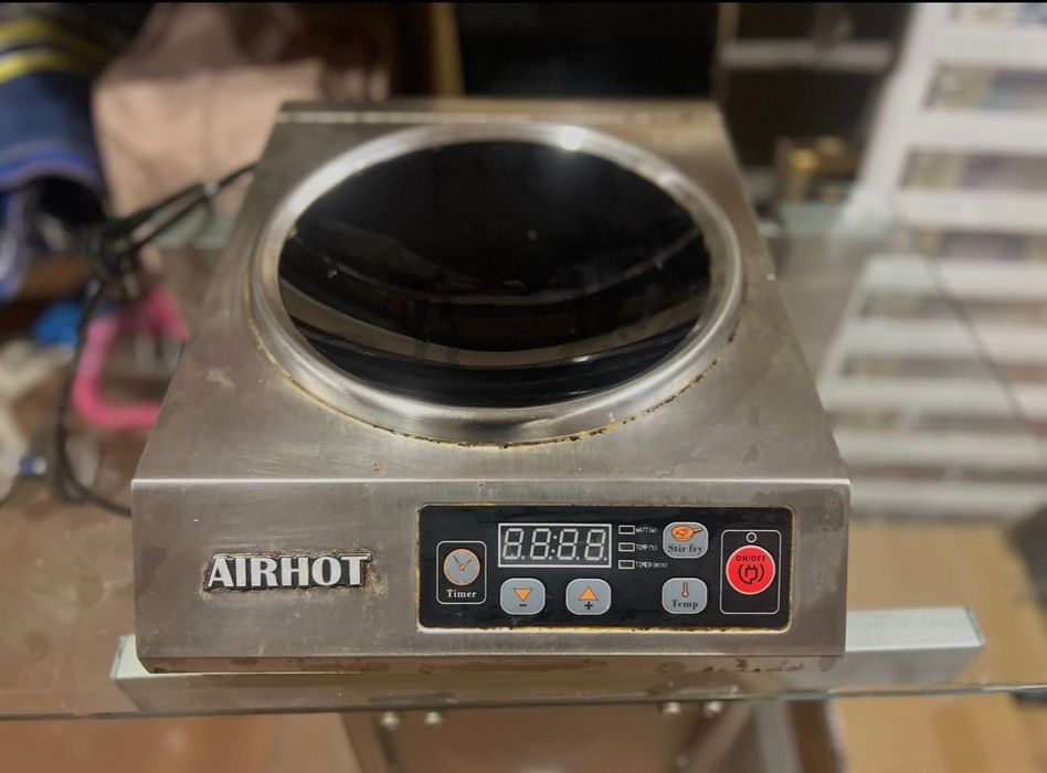 Плита индукционная профессиональная для wok