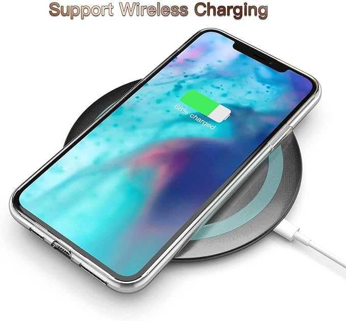 Silikonowe przezroczyste etui Oihxse iPhone 11 Pro 5,8"