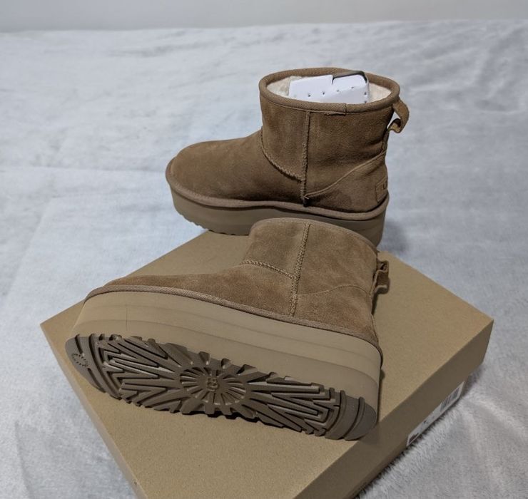 Жіночі UGG Classic Mini Platform Chestnut 36р. НОВІ ОРИГІНАЛ