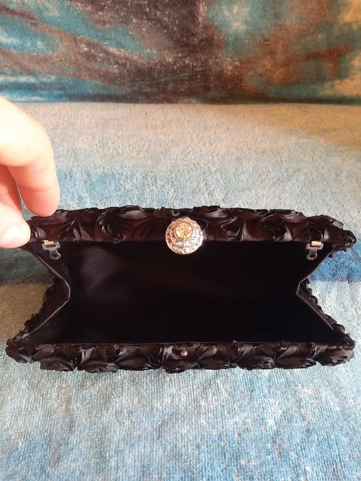 Елегантна стильна жіноча сумка клатч багет мінодьєр Love Forever