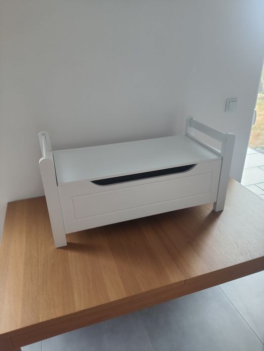 Ławka ze skrzynią Livarno  38x88x43 cm biała