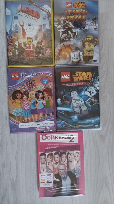 Płyty DVD stan nowy