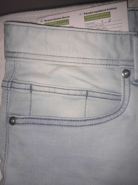 Spodenki jeansowe męskie Livergy r.50