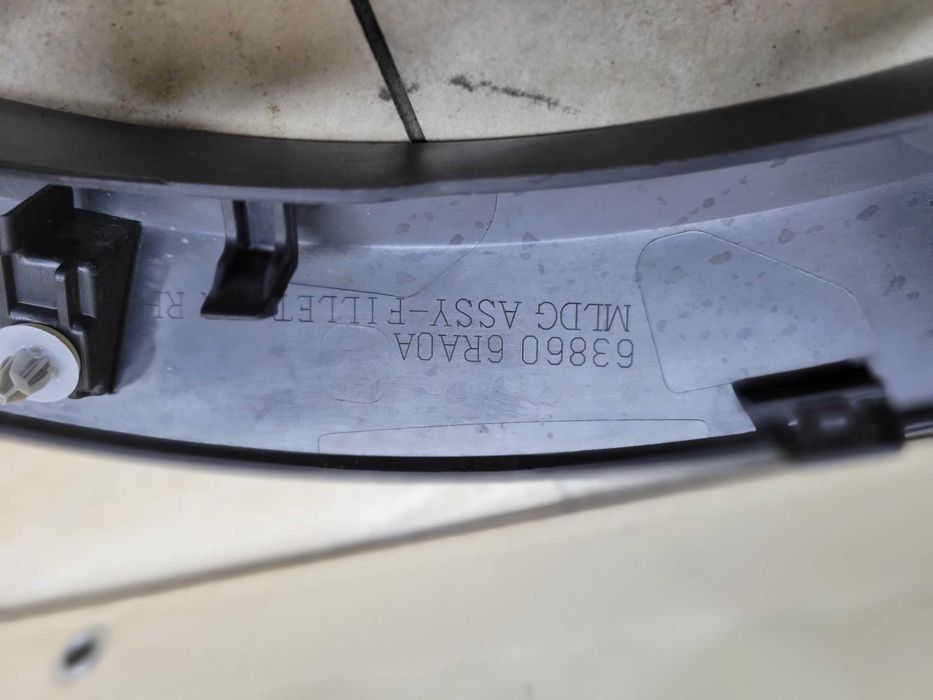 Накладка расширитель молдінг арка крила Nissan Rogue t33 2021 2022+