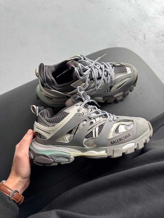 Чоловічі кросівки Balenciaga Track "Grey/Beige" Розміри 40-45